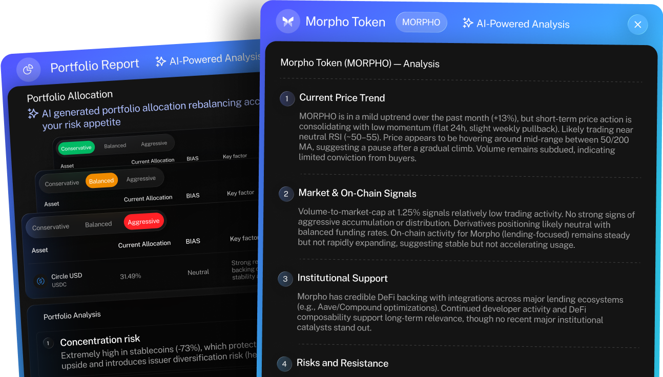 Portfolio analytics preview