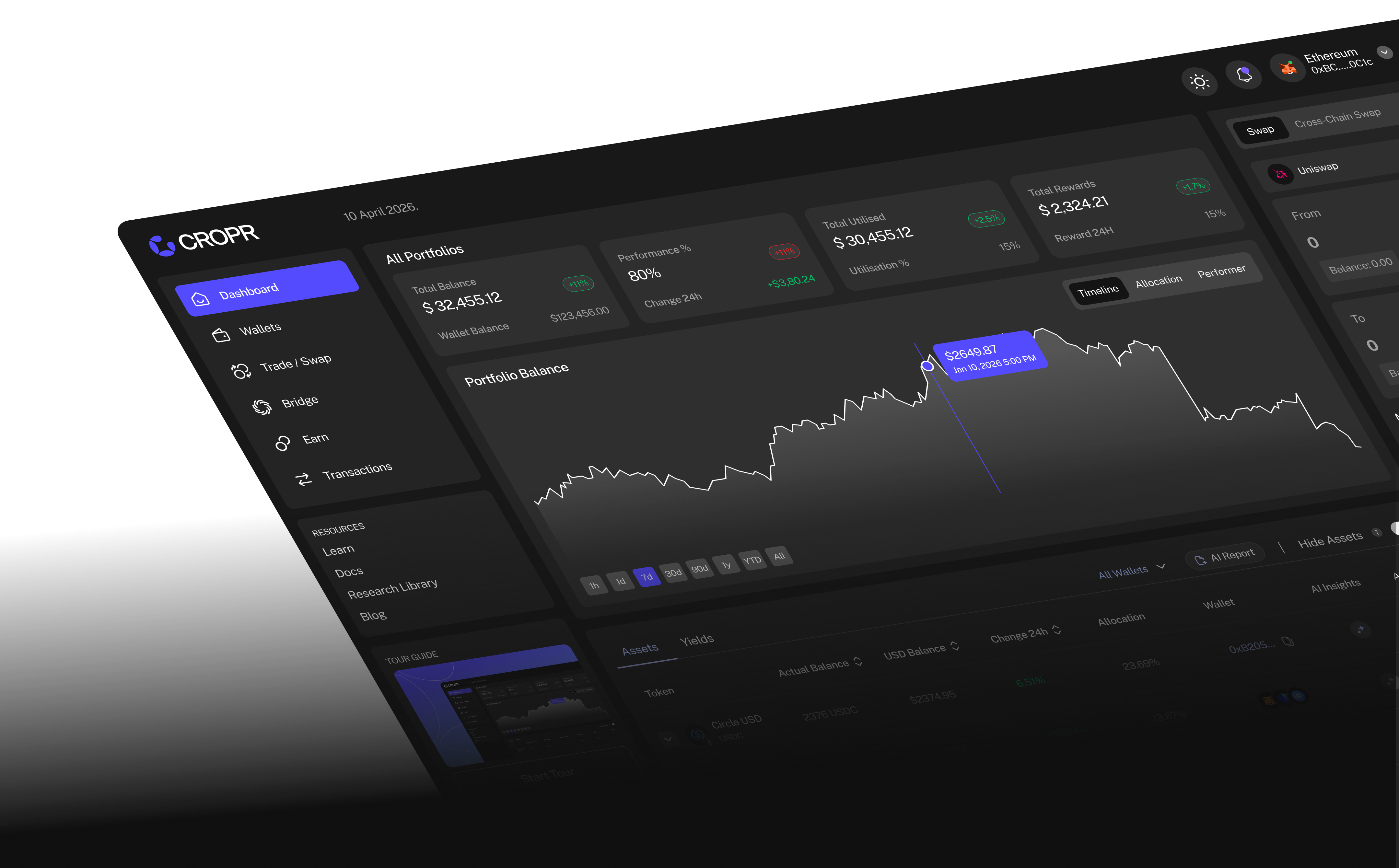 CROPR Desktop View