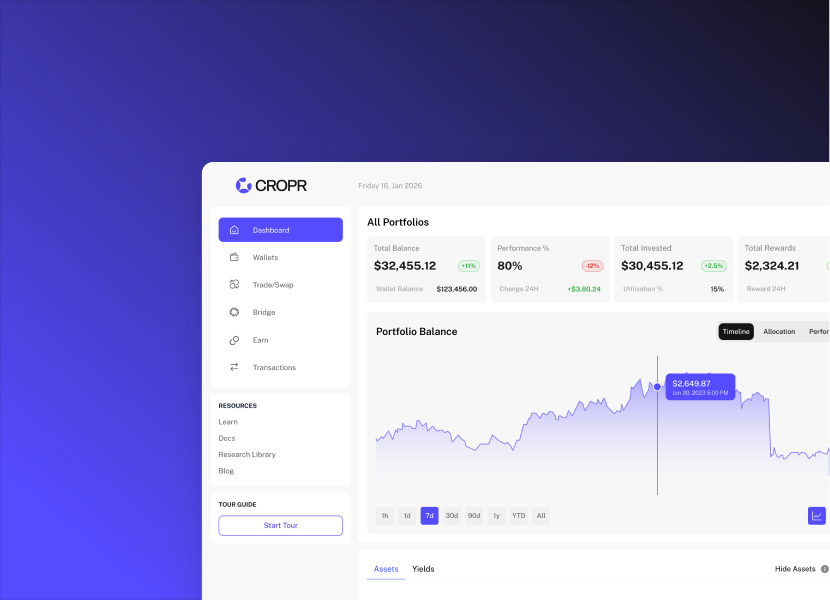 The ultimate DeFi Portfolio Management experience